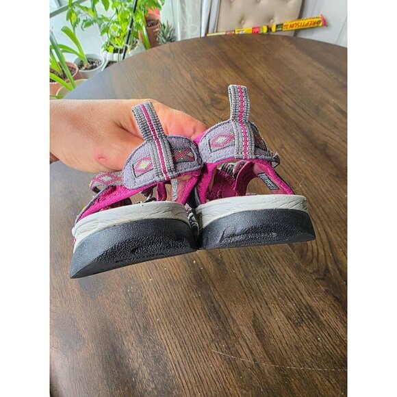 Keen Womens Waterproof Whisper Outdoor Hiking 1014204 Pink Grey Sandals 8 - Picture 11 of 16
